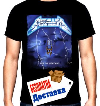Metallica, Металика, Ride the lightning, мъжка тениска, 100% памук, S до 5XL